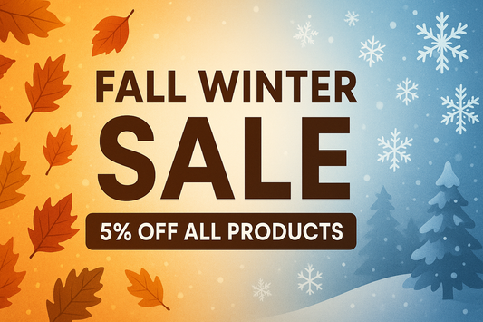 Fall Winter Sale: Automatic 5% Off All Products - No Code Needed