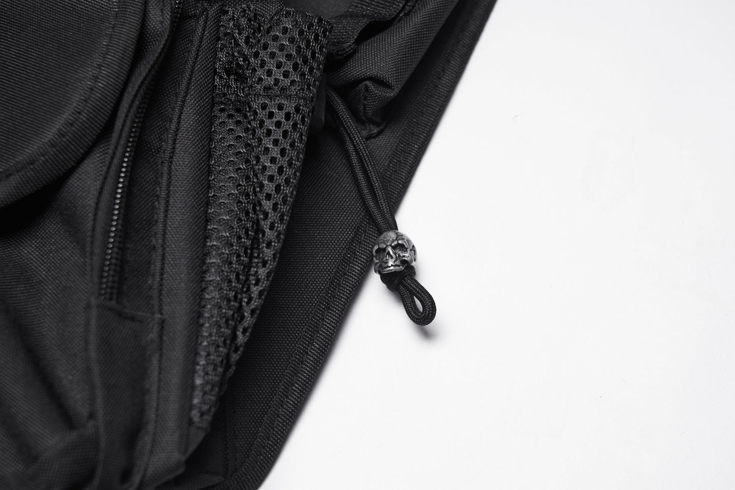 Punk Rave Techwear Skull Waist–Leg Bag