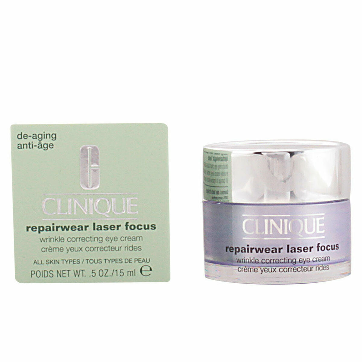 Anti-Ageing Cream for Eye Area Clinique Repairwear Laser Focus 15 ml
