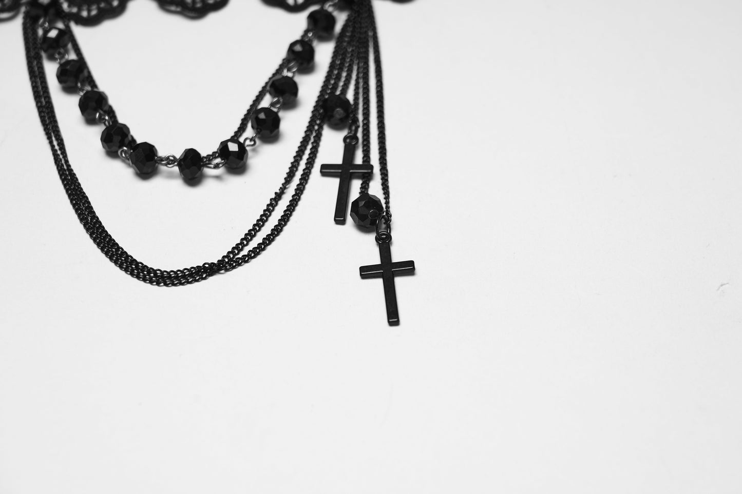 Punk Rave Melinoë Rose Beaded Choker
