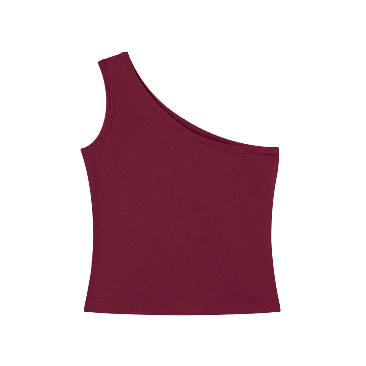 Women's One-Shoulder Crop T-Shirt