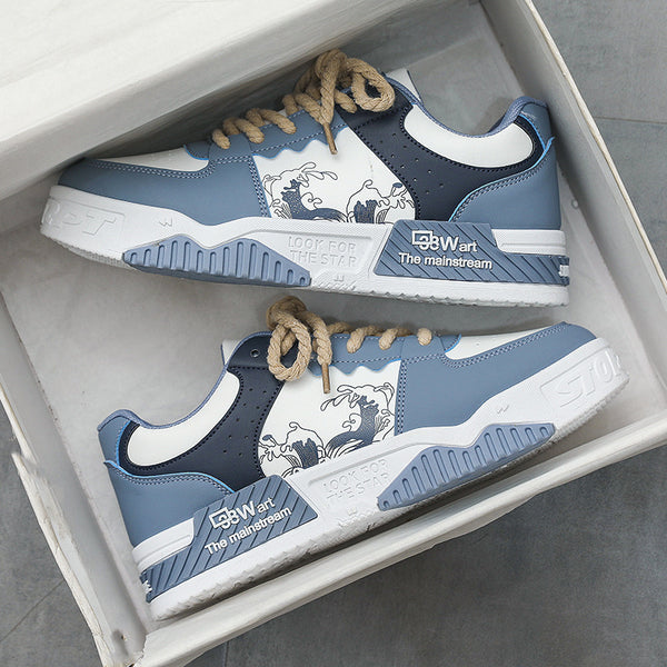 Leather Casual Sports Shoes