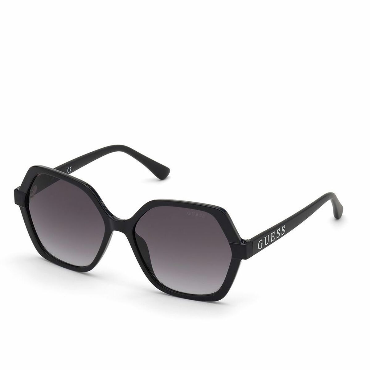 Ladies' Sunglasses Shine Inline Guess B Black ø 57 mm