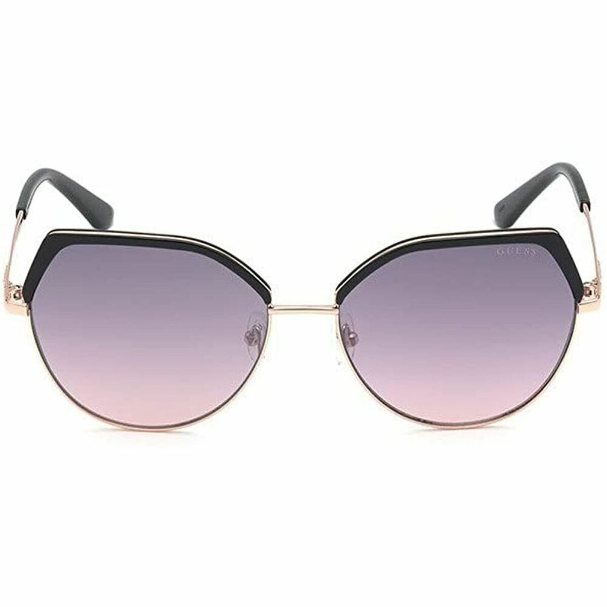 Unisex Sunglasses Shine Inline GU7736 01U Black Golden ø 58 mm