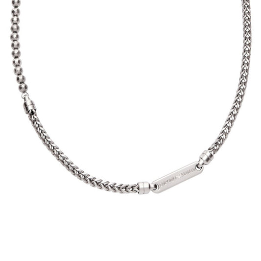Ladies' Necklace Emporio Armani EGS3182040 Silver