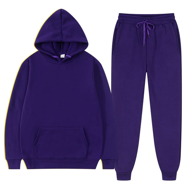 Men's Hooded Tracksuit Set - Hoodie & Sweatpants