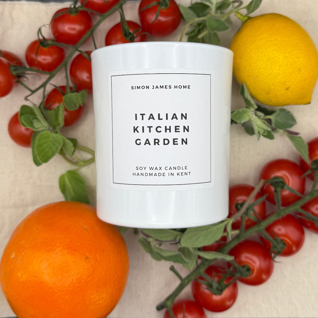 Italian Kitchen Garden Candle - Handmade Soy Wax