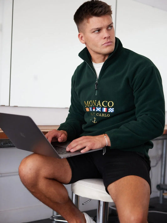 Monaco Vintage Fleece Green