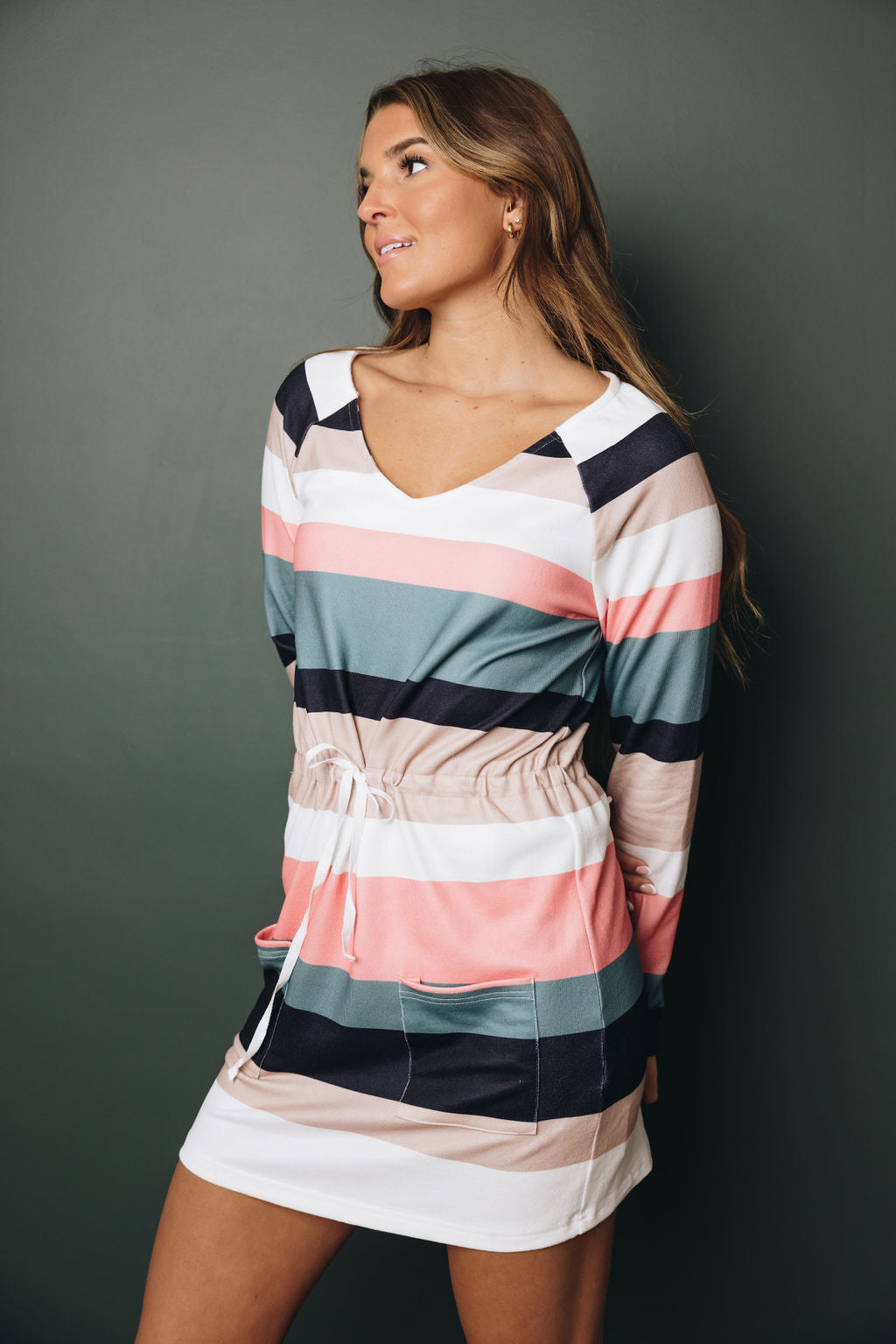 Robe Karen avec ceinture à nouer