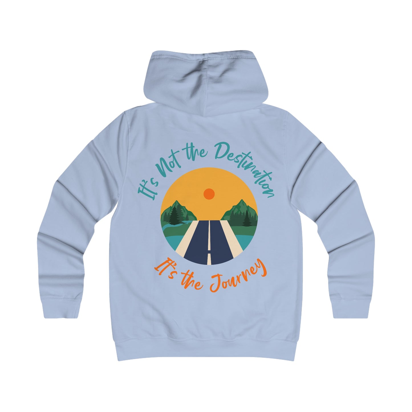 Women's College Hoodie - Premium Cotton Blend Pullover Sweatshirt