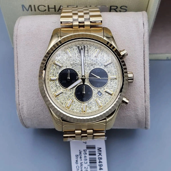 Michael Kors MK8494 Lexington Men's Gold Watch