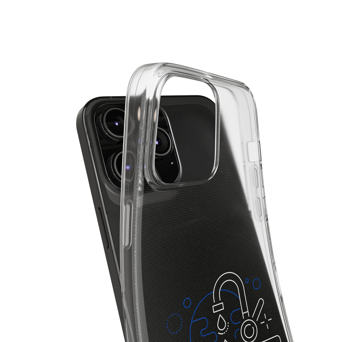 Coques de protection transparentes en silicone pour téléphones portables