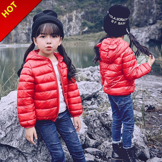 Children's cotton-padded jacket