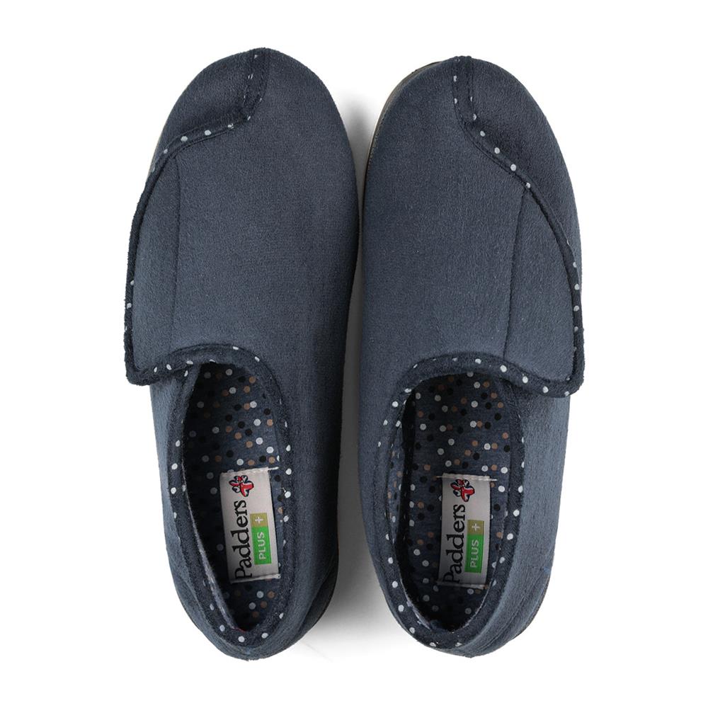 Chaussons Femme Padders 2E Fit vulcanisés CHERISH - Marine