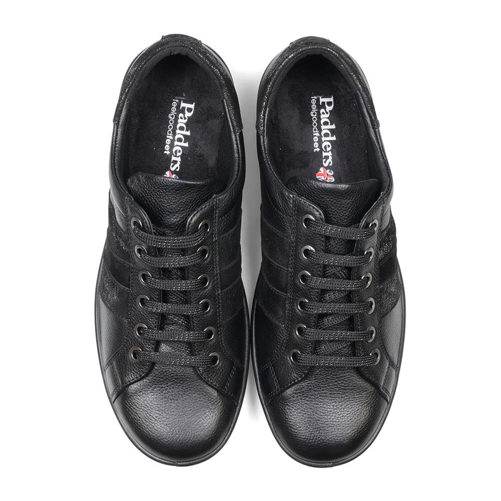 Padders Ladies Comfort E Fit METEOR - Black Combi
