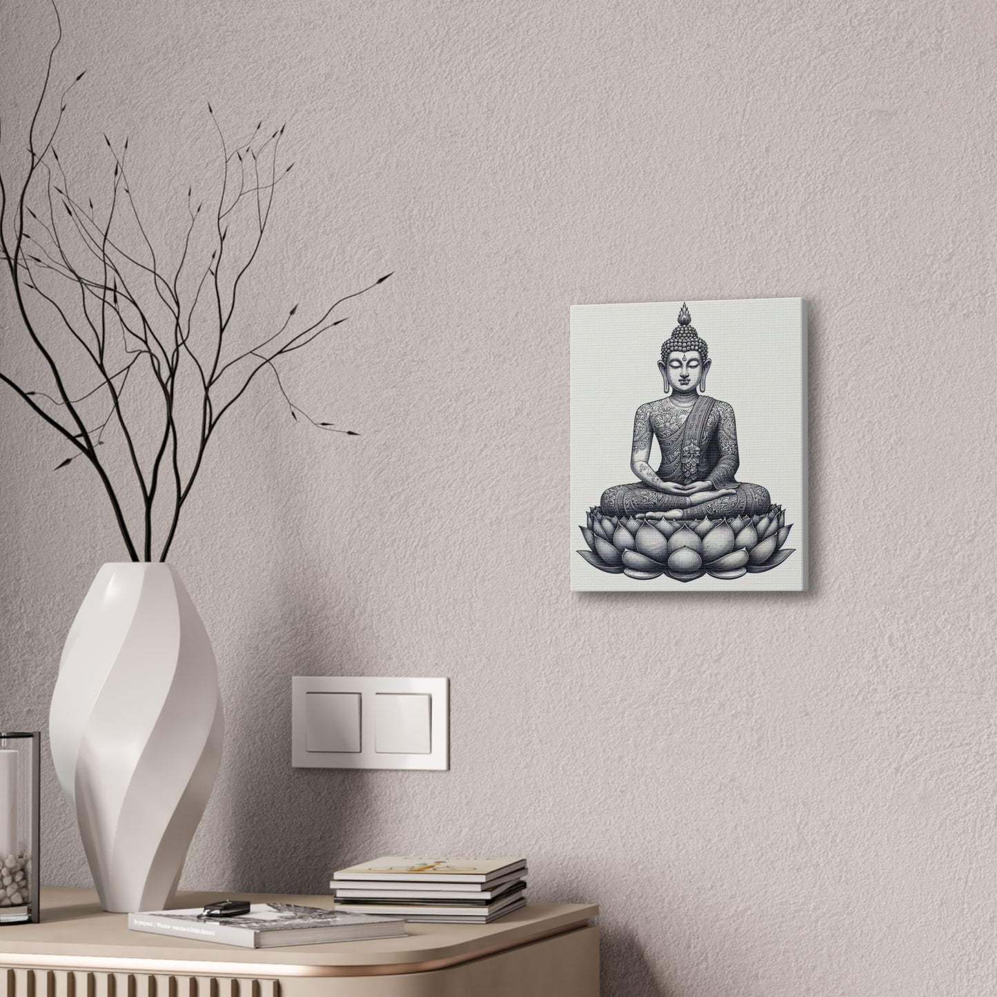 Meditative Buddha Canvas Print