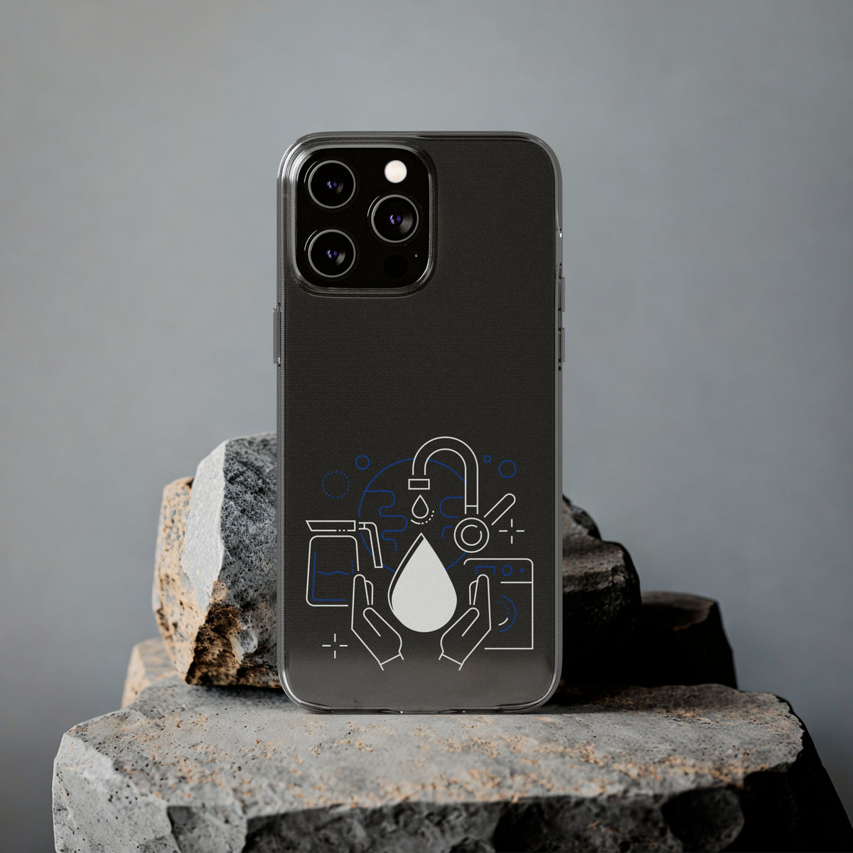 Coques de protection transparentes en silicone pour téléphones portables