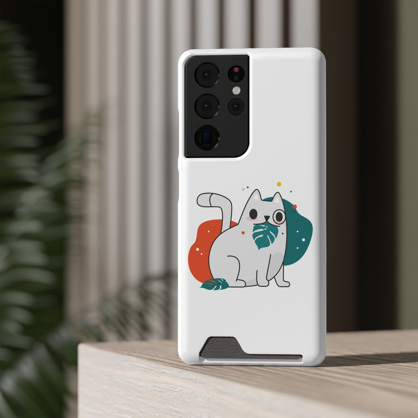 Coque de téléphone avec porte-cartes