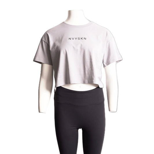 NVYSKN Womens Cotton Cropped T Shirt