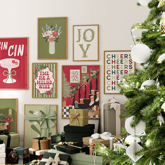 DAHLIA SAGE BUNCH PRINT