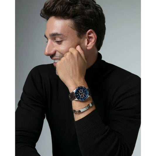 Men's Bracelet Viceroy 15170P01011 Sterling silver 925 Black