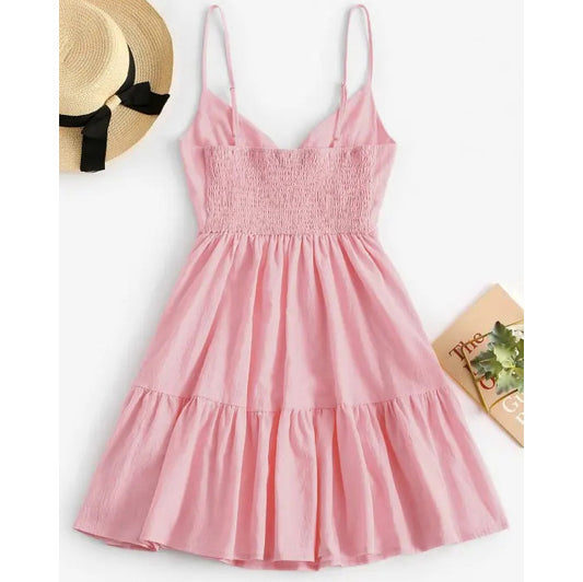 Vintage suspender dress