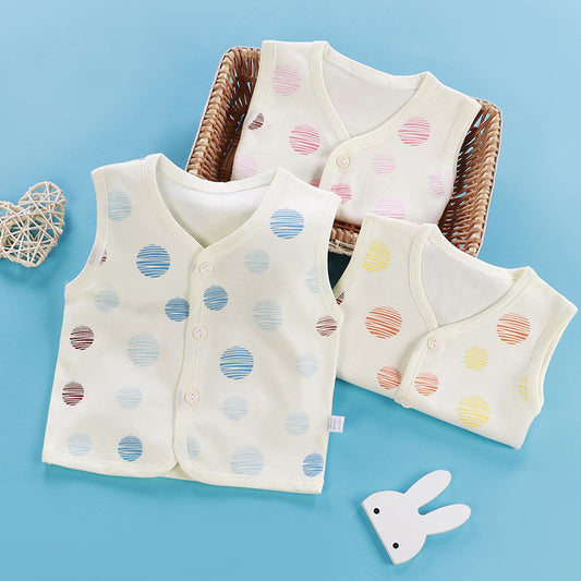 Baby Pure Cotton Vest Warm Waistcoat