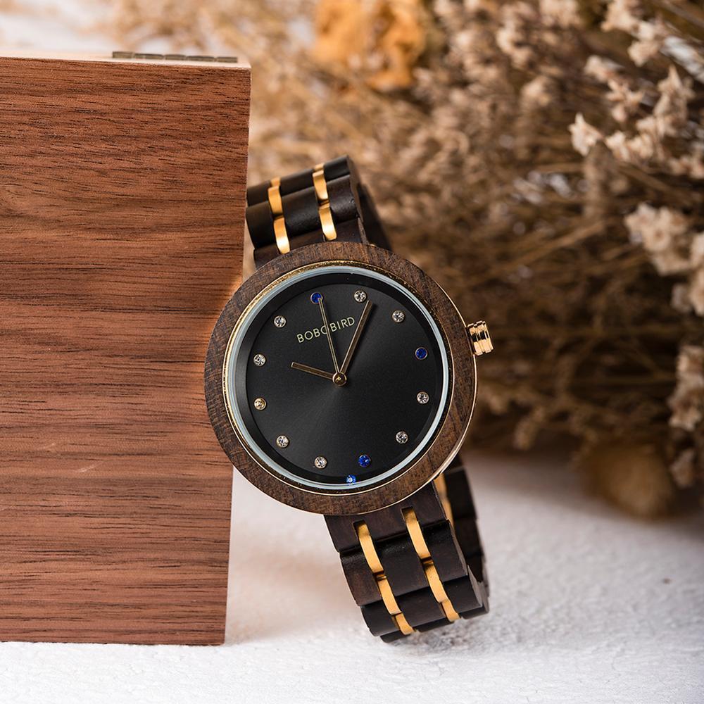 Bobobird Waterproof Women's Literature Watch