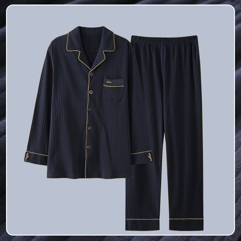 Men cotton Pyjamas Long Sleeves