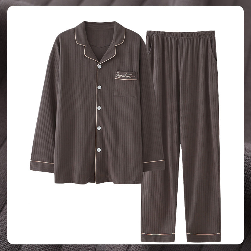Men cotton Pyjamas Long Sleeves