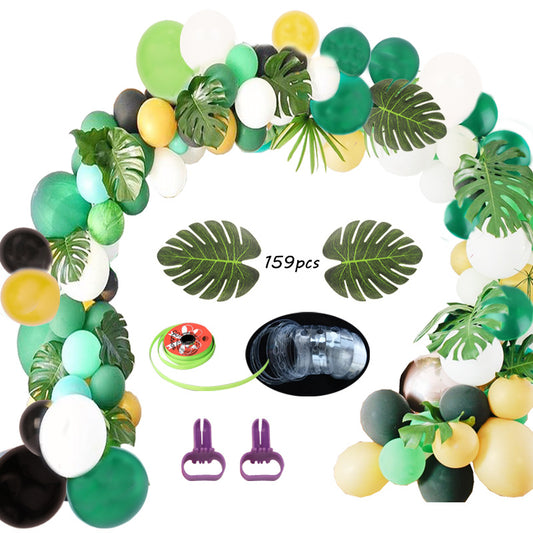 Decoration Green Forest Series Balloons