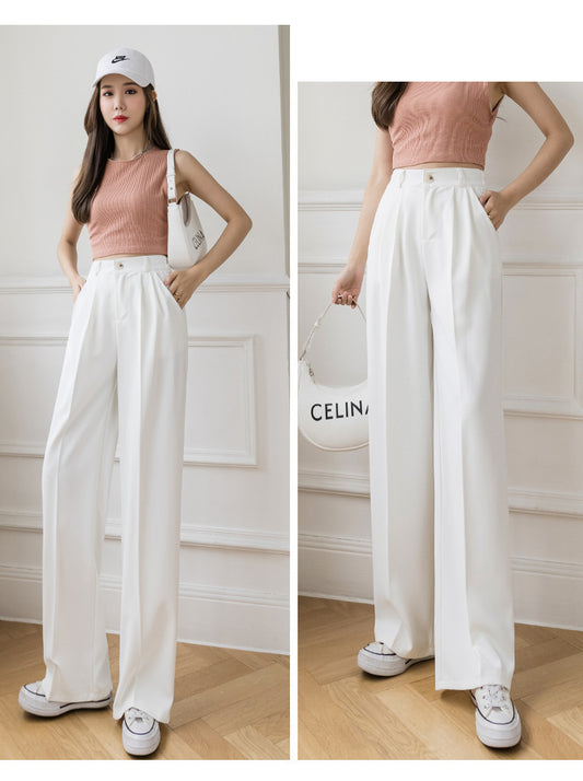 Women's High Waist Drape pants