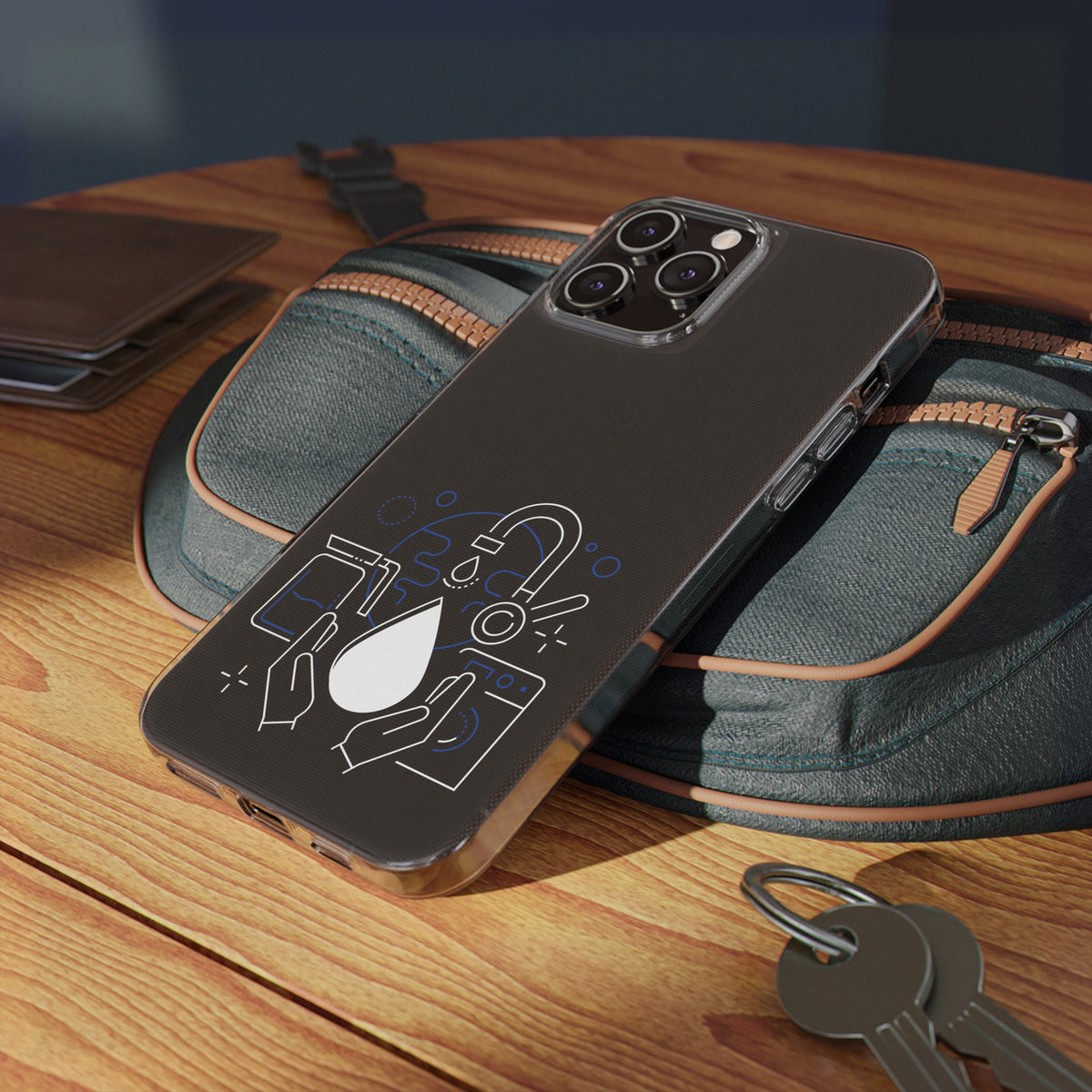 Coques de protection transparentes en silicone pour téléphones portables
