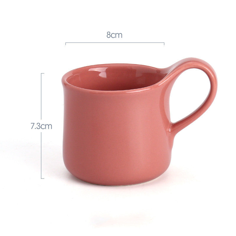 Tasse à déjeuner en céramique ménagère