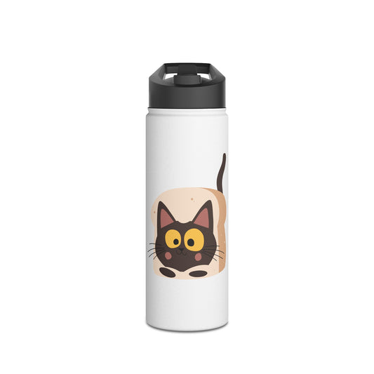 Stainless Steel Water Bottle Lid-cat