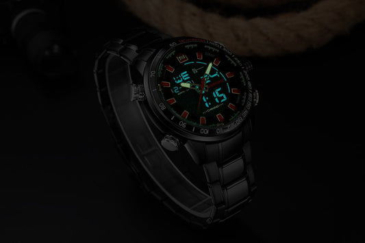 NAVIFORCE Men's Luminous Electronic Watch