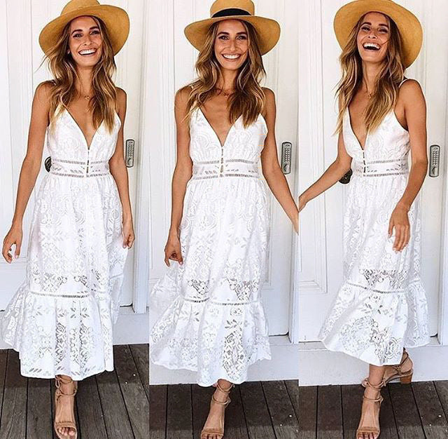 Robe à bretelles