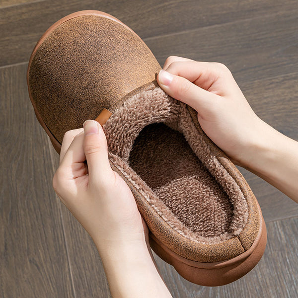 Home Warm Fleece Shoes