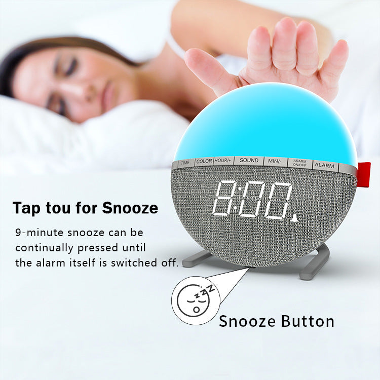Multi functional fabric Clock