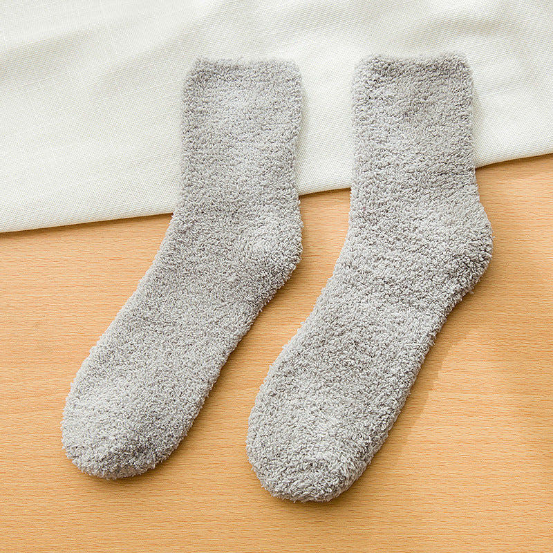 Women's Coral Cashmere Socks