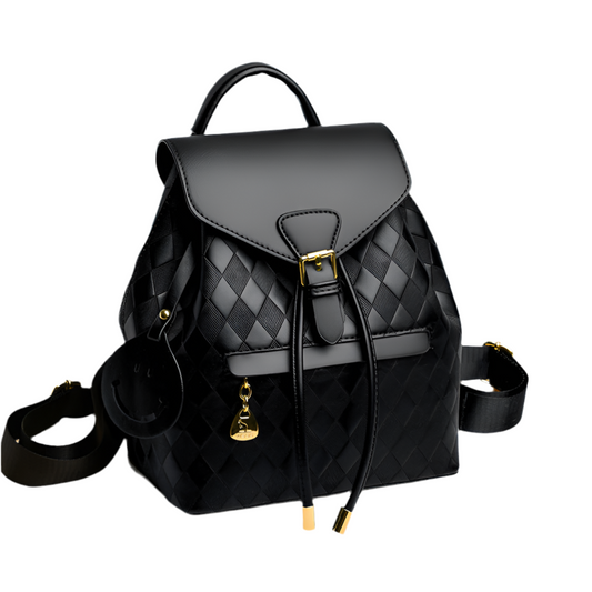 Sac à dos en cuir pour femme – Sac à bandoulière décontracté et multifonctionnel pour l'école, les voyages et une utilisation quotidienne
