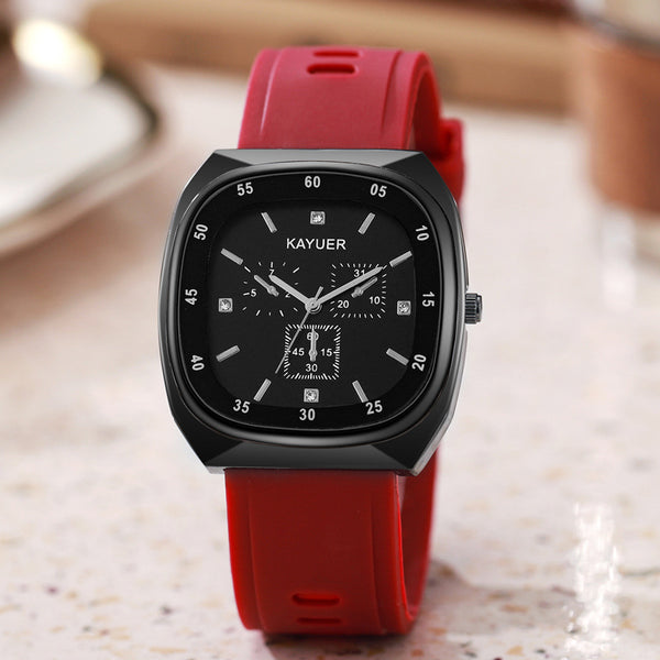Fashionable women's watches, women's styles, Instagram, college style, student silicone, high aesthetics