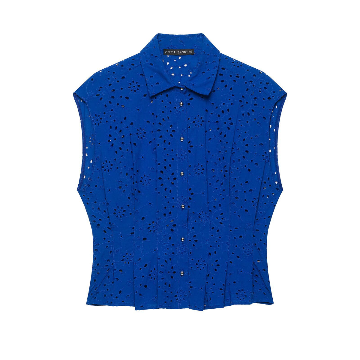 Hollow embroidery shirt