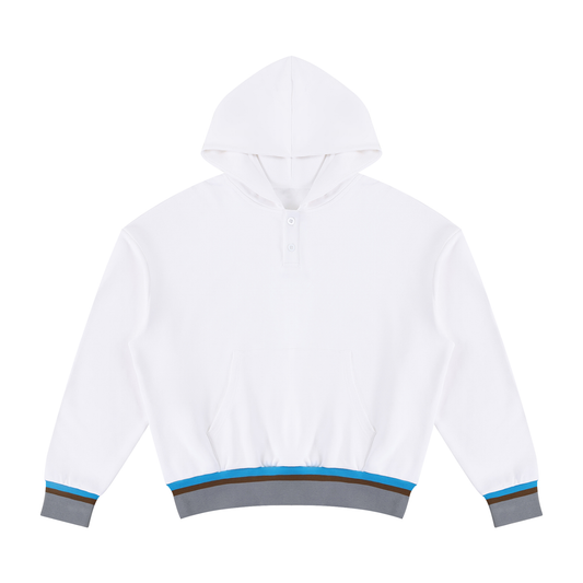 Unisex Oversized Color Block Boxy Hoodie 400GSM