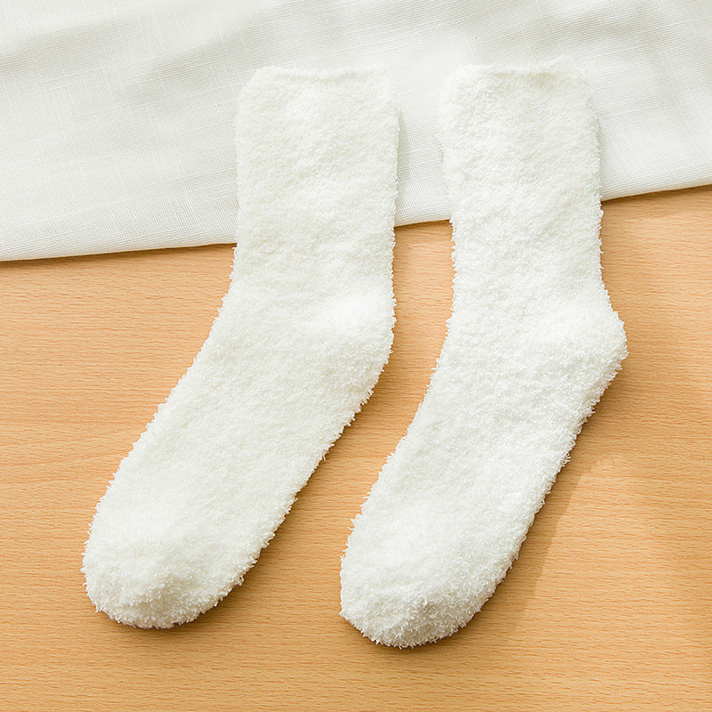 Women's Coral Cashmere Socks