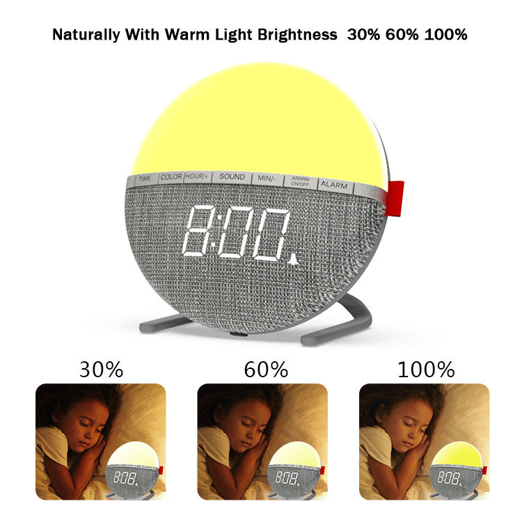 Multi functional fabric Clock