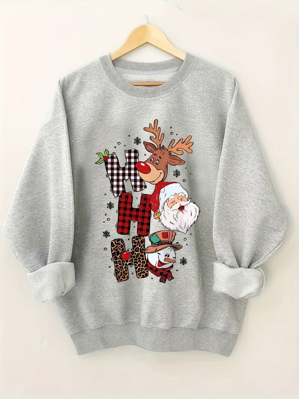 Christmas unisex Sweatshirt Plus Size Casuals