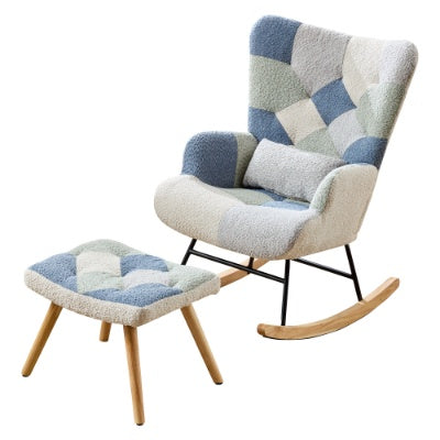 Relaxing Recliner Chair With Solid Wood Legs