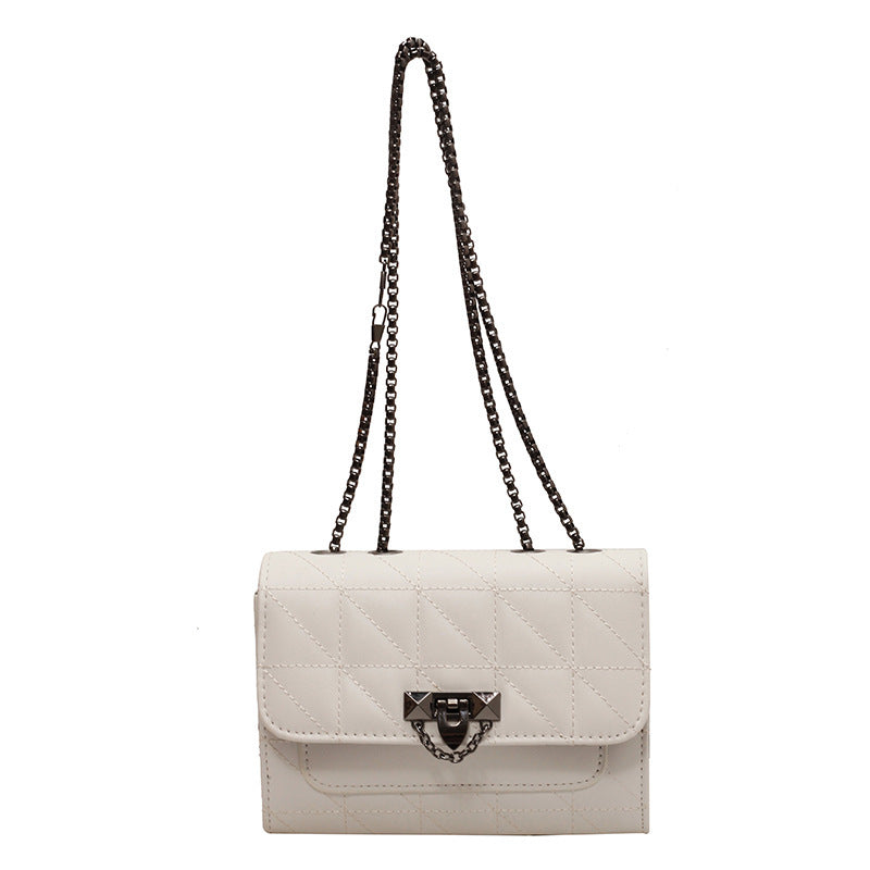 Sac bandoulière femme, Chaîne, Verrou, Sac messager mode
