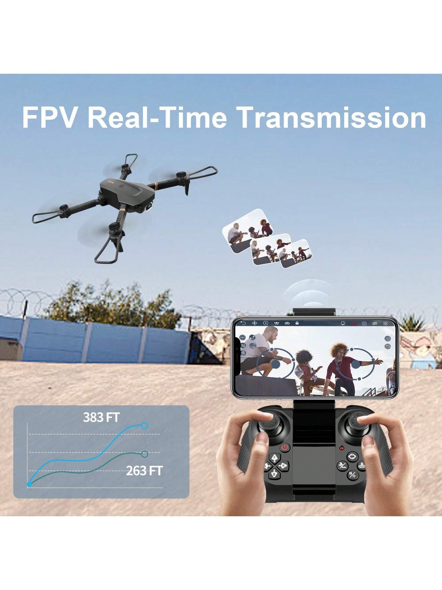 UK 4DRC V4 Foldable Mini Drone